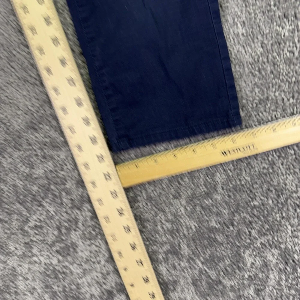 Old Navy Pants Boys M 8 Blue Straight Built-In Flex Elastic Waist Chino Casual